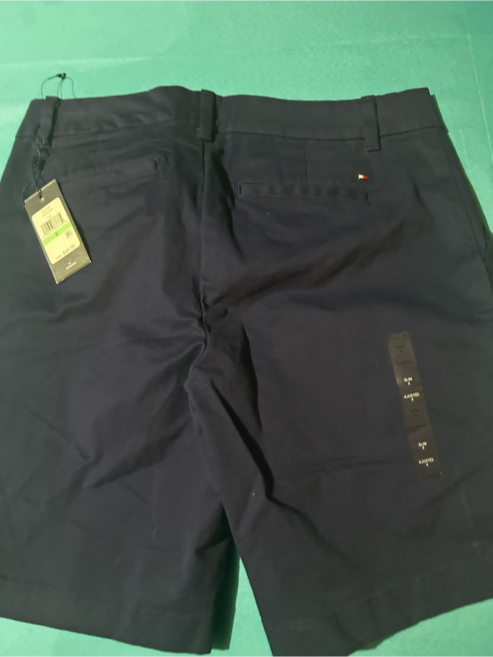 Tommy Hilfiger Dark Navy Cotton Shorts